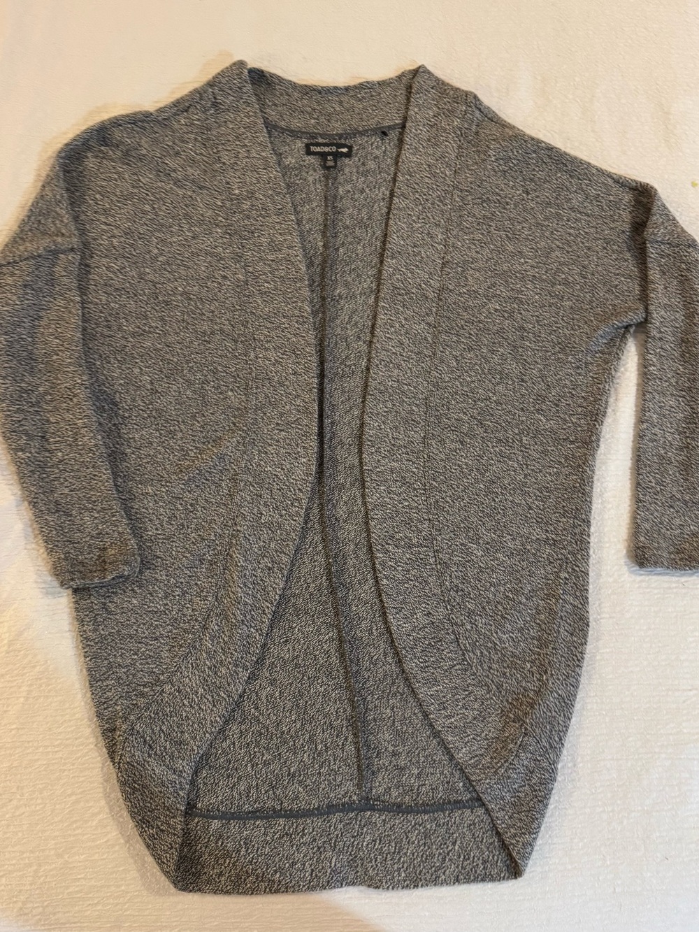 Toad&Co Open-Front Cocoon Cardigan - Size XS